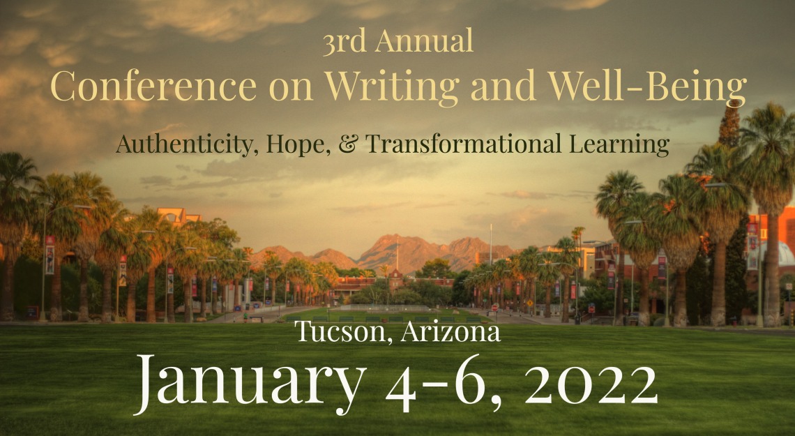 Conference on writing and well-being poster
